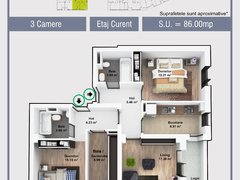 Militari, zona Lidl Uverturii, str. Stupca 25-35